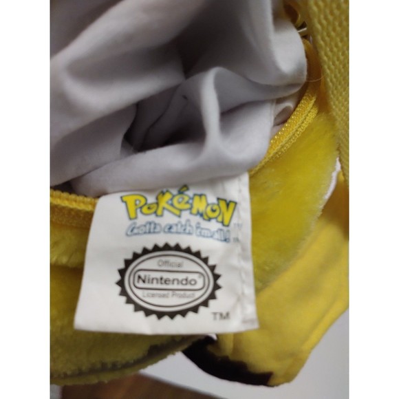 Vintage 1999 Pyramid Nintendo Pokemon Pikachu Mini Backpack - Picture 7 of 12
